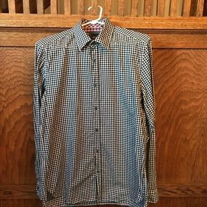 BOSS Hugo Boss Men’s Checkered Shirt sz M